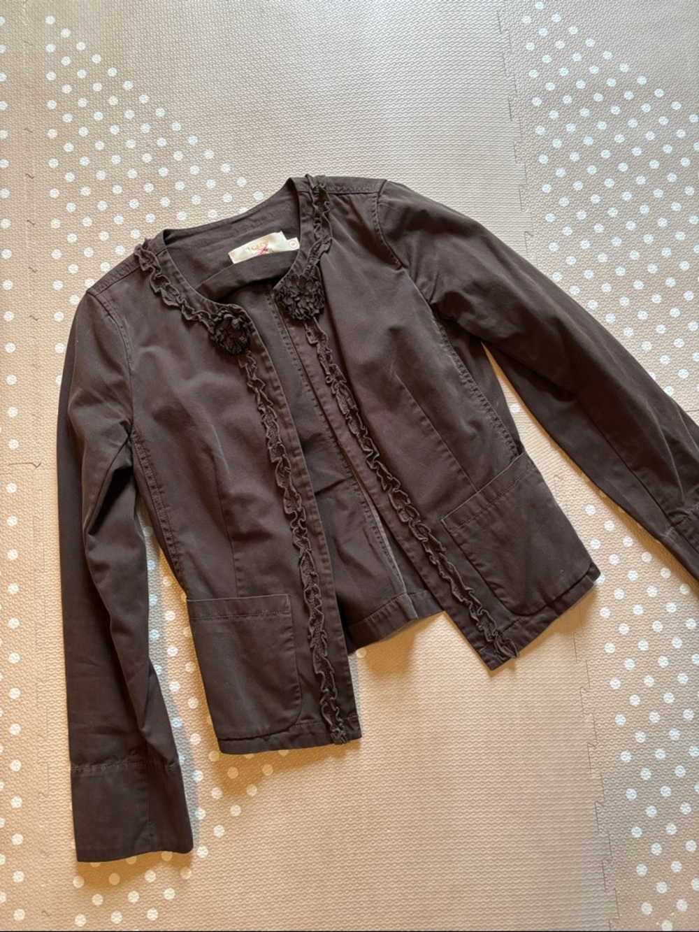 J. Crew Brown Twill Jacket